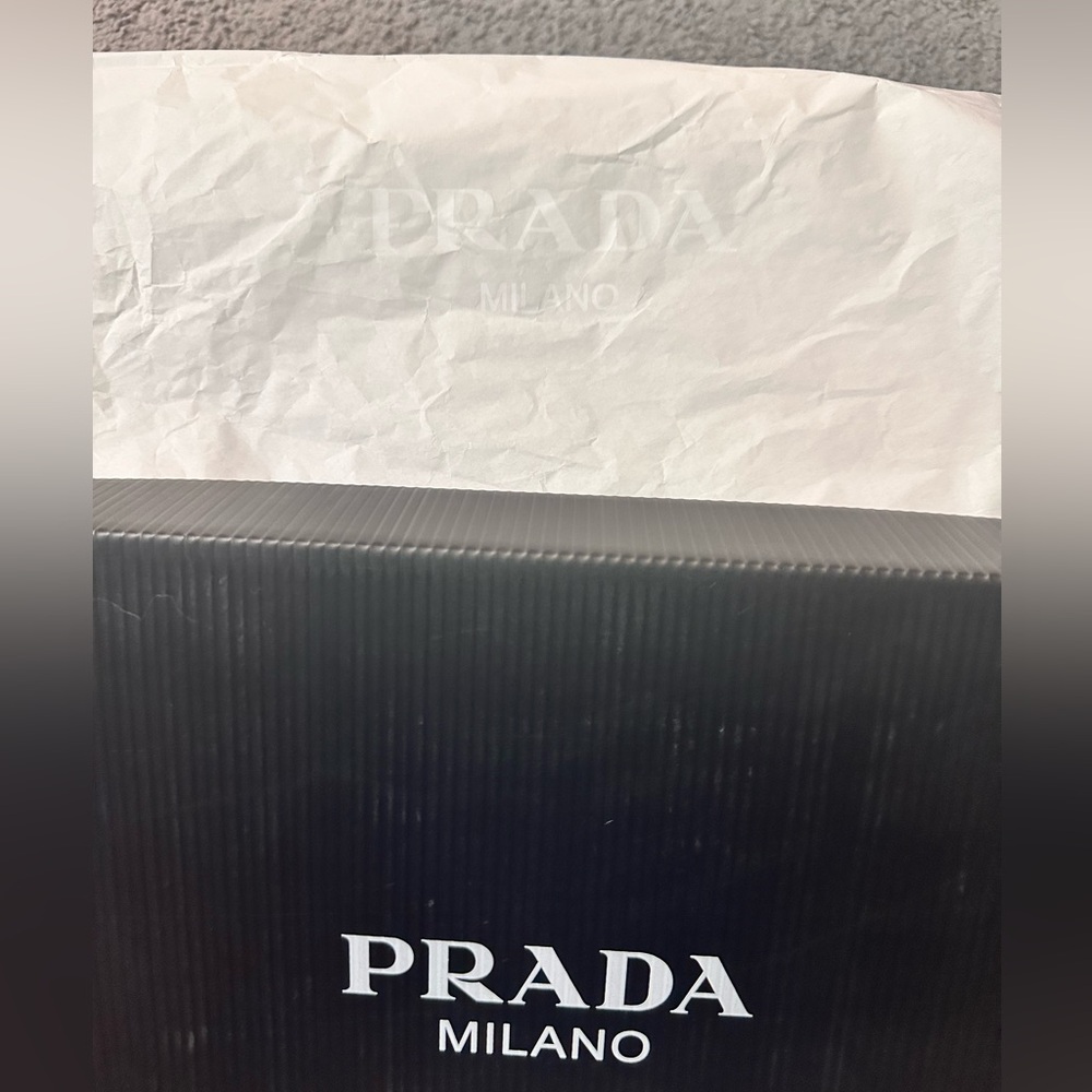New Prada women calzature donna leather sneakers size 37.5 - Picture 14 of 16